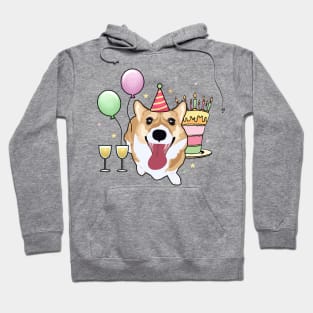 Birthday Corgi Hoodie